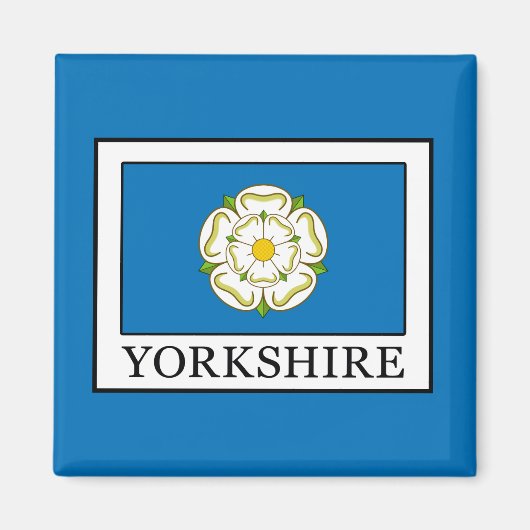 Yorkshire Landkreis England Magnet (Vorne)