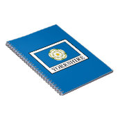 Yorkshire Landkreis England Notizblock (Rechte Seite)