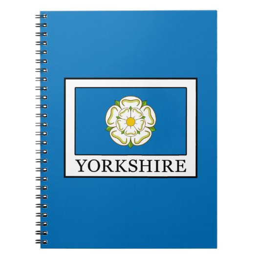 Yorkshire Landkreis England Notizblock (Vorderseite)