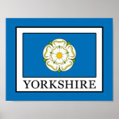 Yorkshire Landkreis England Poster (Vorne)