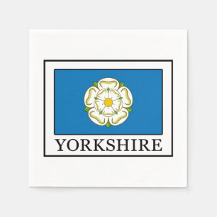 Yorkshire Landkreis England Serviette