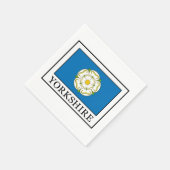 Yorkshire Landkreis England Serviette (Ecke)