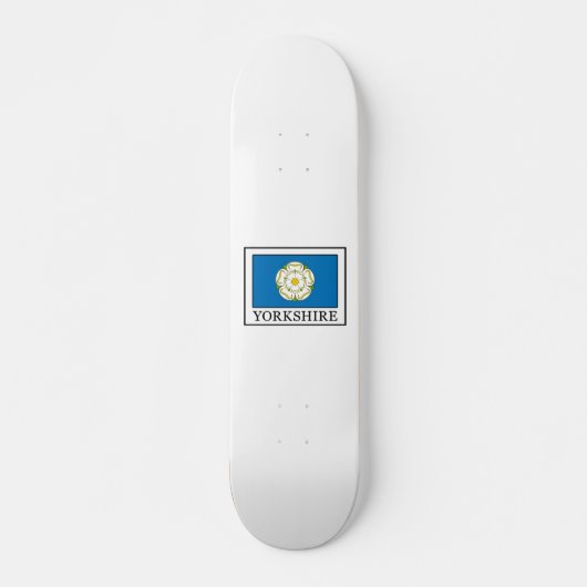 Yorkshire Landkreis England Skateboard (Vorne)