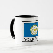 Yorkshire Landkreis England Tasse (Vorderseite Links)