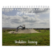 Yorkshire-Landschaft 2024 Kalender (Titelbild)