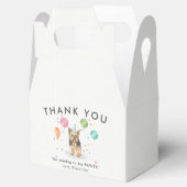 Yorkshire Lasse Pawty Puppy Dog Birthday Danke Geschenkschachtel (Geöffnet)