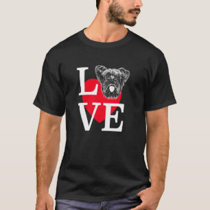 Yorkshire Liebe Niedliches Herz Yorkshire T-Shirt