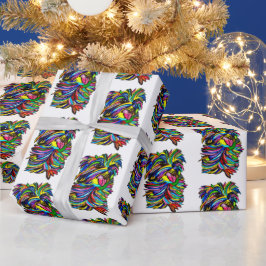 Yorkshire Liebe Wrapping Paper Geschenkpapier