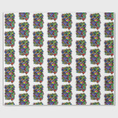 Yorkshire Liebe Wrapping Paper Geschenkpapier (Flach)