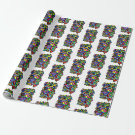 Yorkshire Liebe Wrapping Paper Geschenkpapier