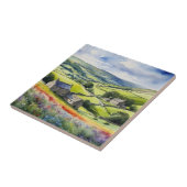 "Yorkshire Meadowsong" Landscape Yorkshire Dales Fliese (Seite)