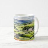 "Yorkshire Meadowsong" Landscape Yorkshire Dales Kaffeetasse (VorderseiteRechts)