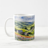"Yorkshire Meadowsong" Landscape Yorkshire Dales Kaffeetasse (Links)