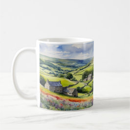 "Yorkshire Meadowsong" Landscape Yorkshire Dales Kaffeetasse