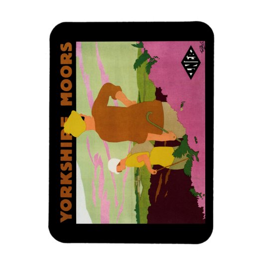 Yorkshire Moors Magnet (Vertikal)