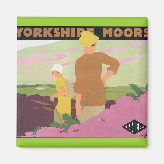 Yorkshire Moors Magnet (Vorne)