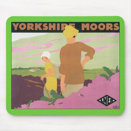 Yorkshire Moors Mousepad (Vorne)