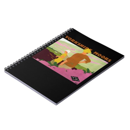 Yorkshire Moors Notizblock (Linke Seite)