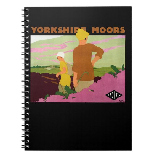 Yorkshire Moors Notizblock (Vorderseite)