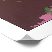 Yorkshire Moors Poster (Ecke)