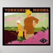 Yorkshire Moors Poster (Vorne)