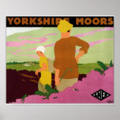 Yorkshire Moors Poster (Vorne)