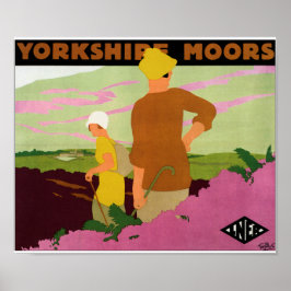 Yorkshire Moors Poster