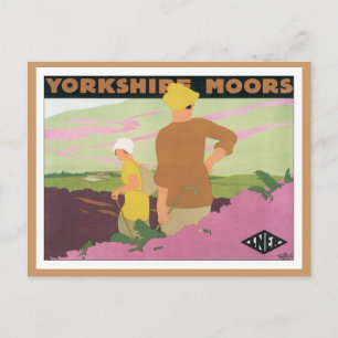 Yorkshire Moors Postkarte