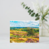 Yorkshire Moors Postkarte (Stehend Vorderseite)