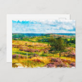 Yorkshire Moors Postkarte (Vorne/Hinten)