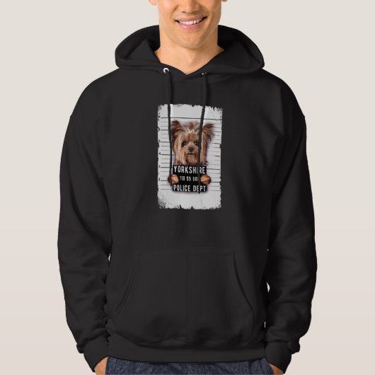 Yorkshire Mug Shot Hoodie (Vorderseite)