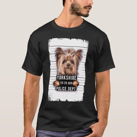 Yorkshire-Mugshot T-Shirt (Vorderseite)