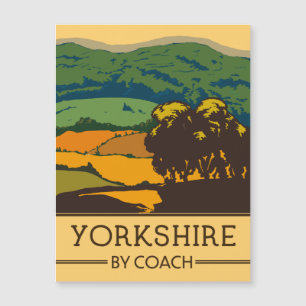 Yorkshire per Coach Magnetkarte