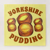 Yorkshire Pudding England UK British Food Popover Puzzle (Vertikal)