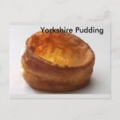 Yorkshire Pudding Postkarte (Vorderseite)