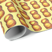 Yorkshire Pudding Sunday Roast UK British Food Geschenkpapier (Rolleneckpunkt)