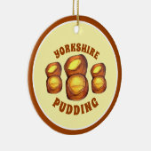 Yorkshire Pudding Sunday Roast UK British Food Keramik Ornament (Rechts)