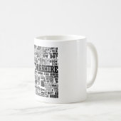 Yorkshire-Sprüche-Mug Kaffeetasse (VorderseiteRechts)