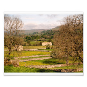 Yorkshire-Täler Fotodruck