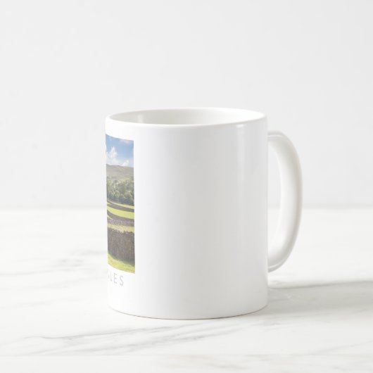 Yorkshire-Täler Kaffeetasse (VorderseiteRechts)