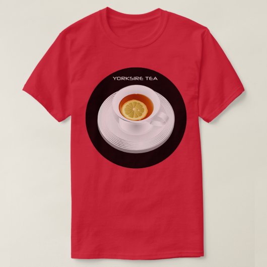 YORKSHIRE TEA WHITE CUP T-Shirt (Design vorne)