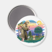 Yorkshire Terrier (#17) Magnet (Vorderseite/Rückseite)
