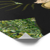 Yorkshire Terrier 17 - Mona Lisa Poster (Ecke)