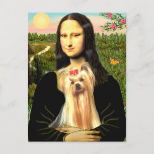 Yorkshire Terrier 1 - Mona Lisa Postkarte
