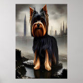 Yorkshire Terrier | AI Art Poster (Vorne)
