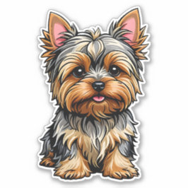 Yorkshire Terrier Aufkleber