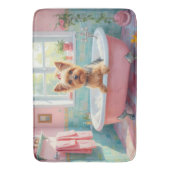 Yorkshire Terrier Badezimmer Dekor Badematte (Vorderseite Vertikal)