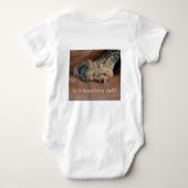 Yorkshire Terrier Bereit für ein Nickerchen Baby Strampler (Rückseite)