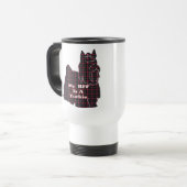 Yorkshire Terrier BESTE FREUNDIN Geschenke Reisebecher (Vorderseite Links)
