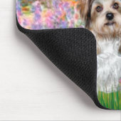 Yorkshire Terrier (Biewer) - Garten Mousepad (Ecke)